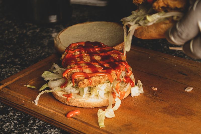 Spicy Avocado Chicken Sandwich — spicy chicken with avocado